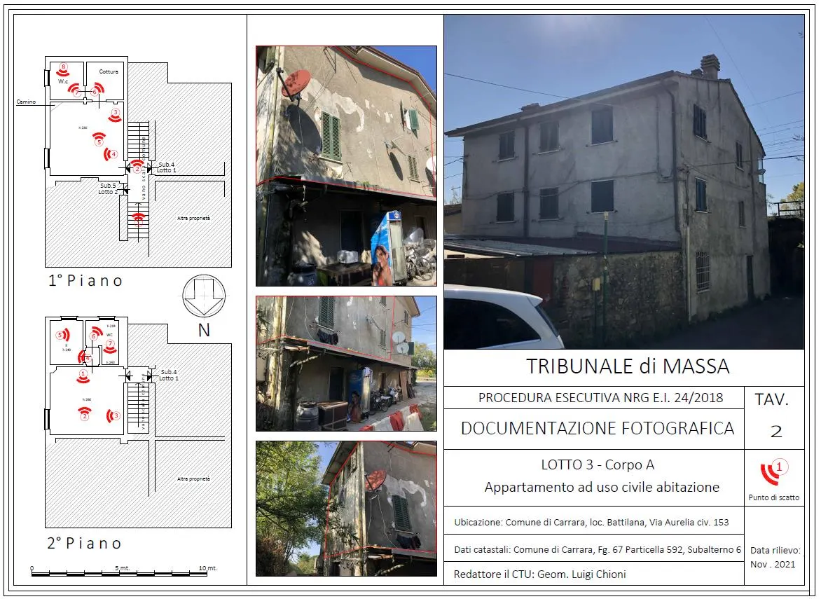 Abitazione popolare a Carrara (Massa-Carrara) — foto 1